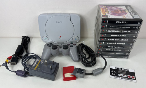 Ps1 slim console game bundle - ps1,