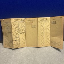 FORDSON VAN 500E 1954 CLASSIC VINTAGE RF60 LOGBOOK MEMORABILIA