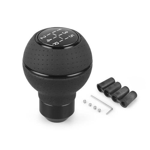 Leather shift knob gear - shift,