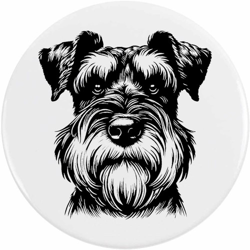 Giant schnauzer portrait - 'giant,