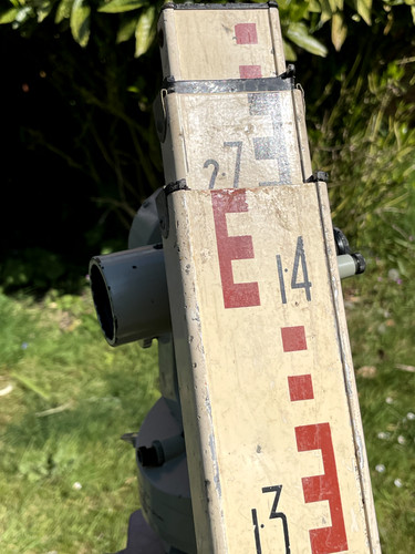 Vintage surveyors measuring - vintage,