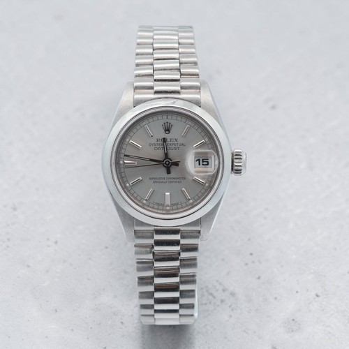Rolex platinum lady datejust - rolex,