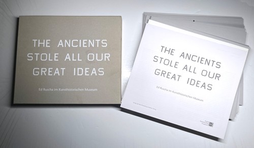 Ruscha the ancients stole - ruscha,
