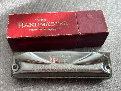 Vintage bandmaster harmonica - vintage,