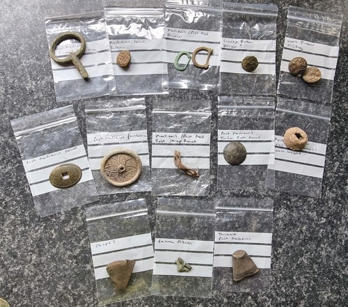 Metal detecting finds - metal,