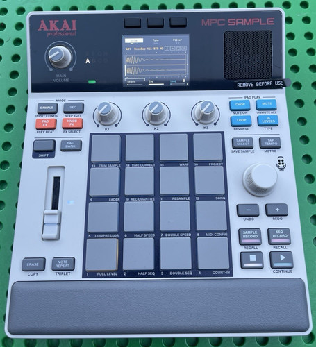 Akai mpc sample boxed mint - -, boxed/mint