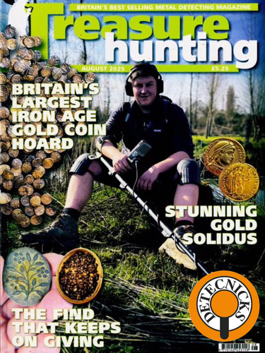 Treasure hunting magazine - treasure,