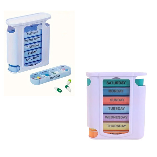 Weekly pill box day - weekly,