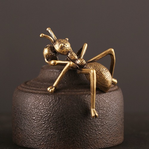 Antique brass insect - antique,