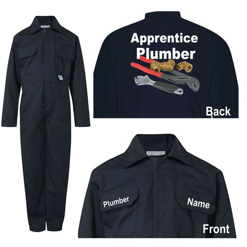 Kids children blue - boiler, suit