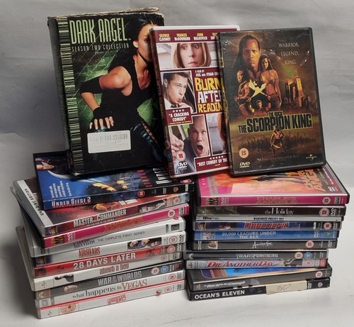 10x randomly selected dvds - randomly,