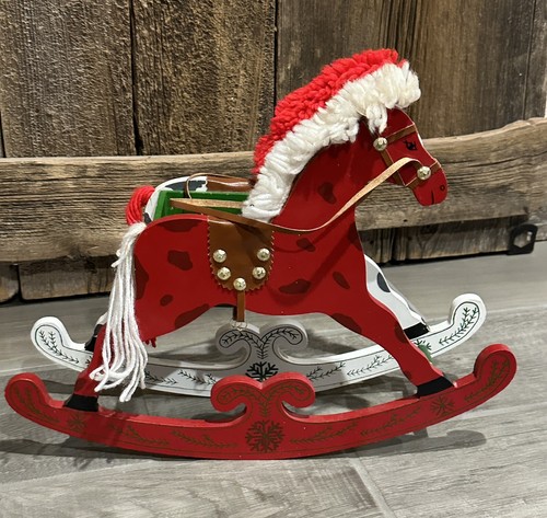 Vintage wooden rocking - vintage,