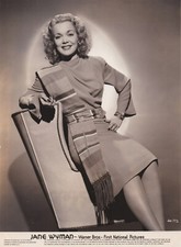 1942 Press Photo Actress Jane