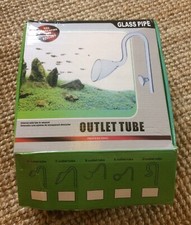 Aquael Glass Lily Pipe set - High quality outlet & inlet (ADA style) - 13mm