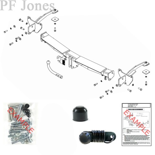 Pct towbar for vauxhall - pct, combo