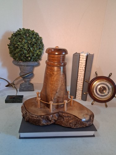 Vtg burlwood lighthouse - vtg!,