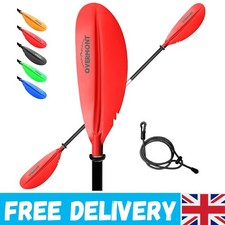 Adjustable 230cm Aluminum Kayak Oars - Lightweight with Duck Palm Blade Design