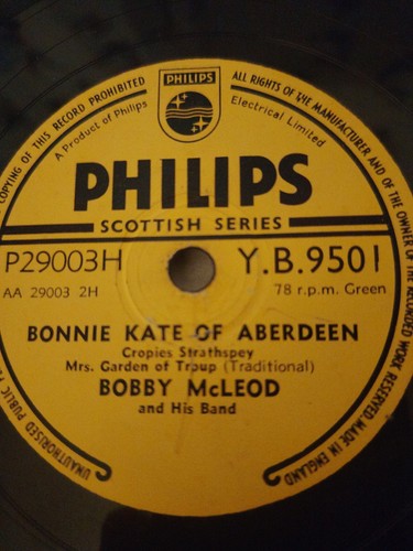 Bobby mcleod 1955 rpm - bobby,