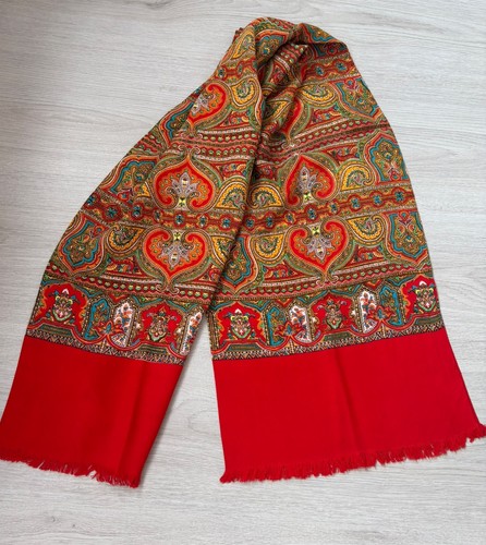 Vintage red 60s men - red, fringed