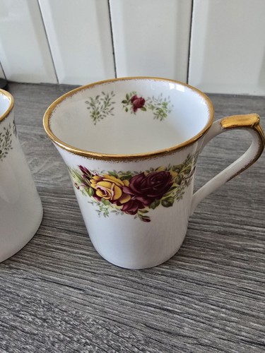 Vintage bone china coffee cups - china,