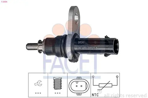 Oil temperature sensor 3356 - temperature, 7.3356