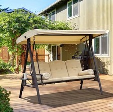 3 Seater Garden Swing Chair