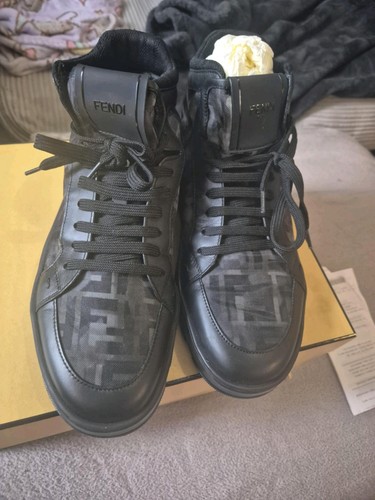 Black camo mesh fendi high - mesh, top