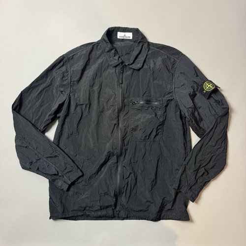 Stone island black nylon - black,
