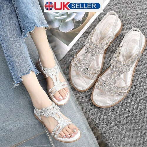 Womens elastic diamante - elastic,