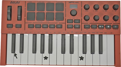 Akai professional mpk - professional, mini