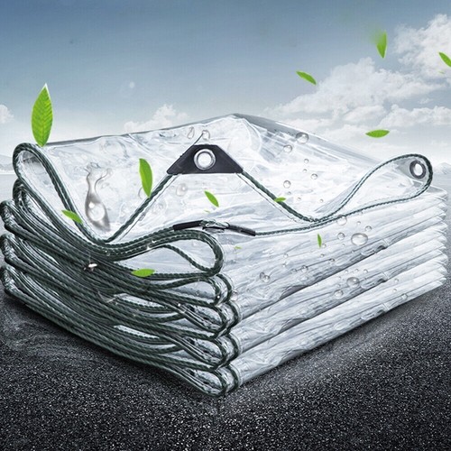 Clear tarpaulin waterproof - clear,