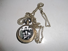 THE BEATLES POCKET WATCH, EARLY PHOTO CIRCA 1965, BATTERY ACTION QUARTZ MOVEMENT