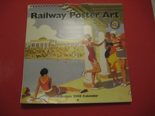 Railway poster art calendar - poster,