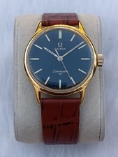 Vintage Omega Seamaster 30 H. Winding Cal. 286 Charcoal Black Dial Men's Watch