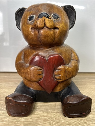 Vintage hand carved - vintage,, wooden