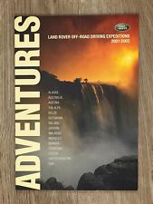 Land Rover Adventures - Off Road Driving Expeditions - LRML 1476 - 2001/02