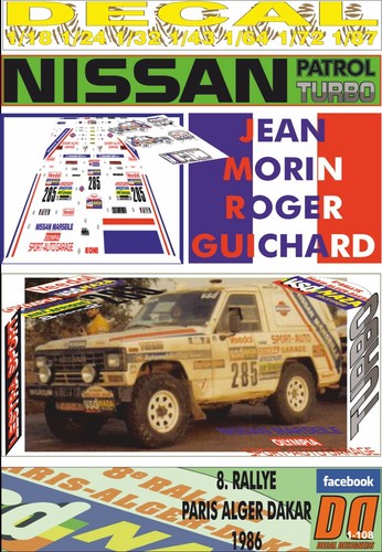Decal nissan patrol jean - decal, morin