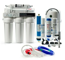 AQUATI Reverse Osmosis Under Sink Residential Use Drinking Water Filter System 5