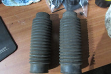 NOS PAIR OF FRONT FORK GAITERS RUBBER YAMAHA YZ SUZUKI RM HONDA CR MAICO ERK