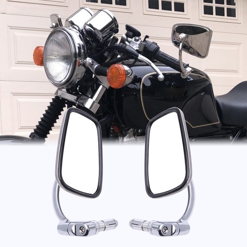 Pair bar end mirrors - 7/8",