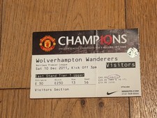 TICKET 2011/12 Manchester