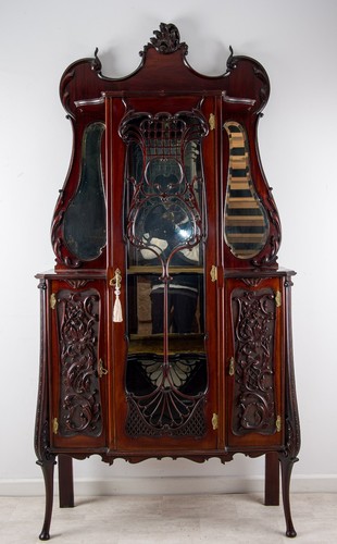Victorian carved mahogany - victorian,