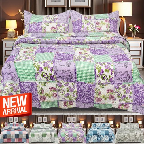 Pcs patchwork bedspread - 3,