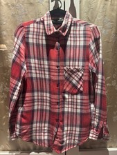 Zara Basic Red Tartan Shirt -