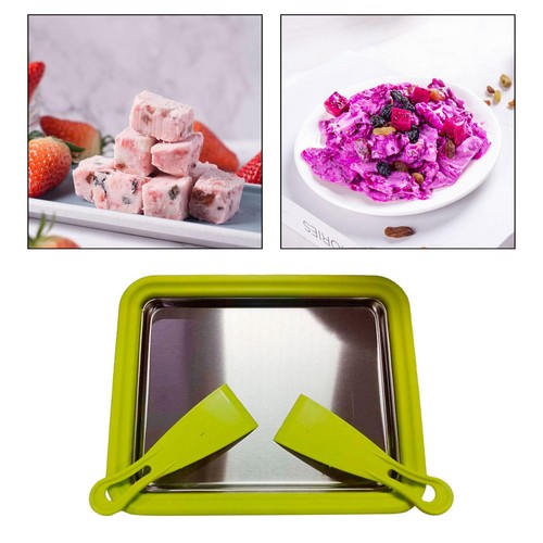 Ice cream plate maker yogurt - ice,