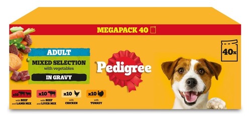 Pedigree adult dog wet food - pedigree,