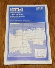 Imray C15 chart The Solent