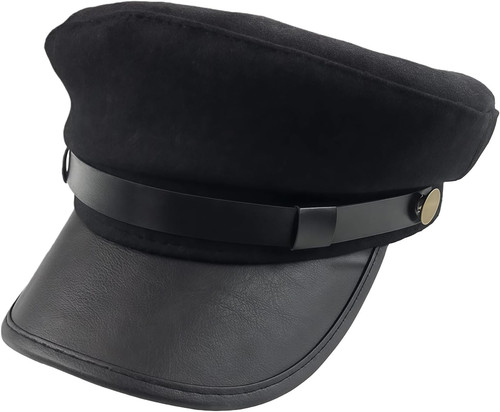 Black chauffeur hat driver - chauffeur,