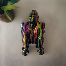 Paint dripped large gorilla - paint,