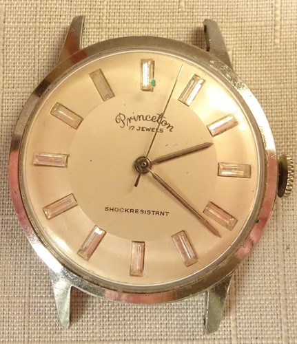 Princeton wristwatch 17j - wristwatch,